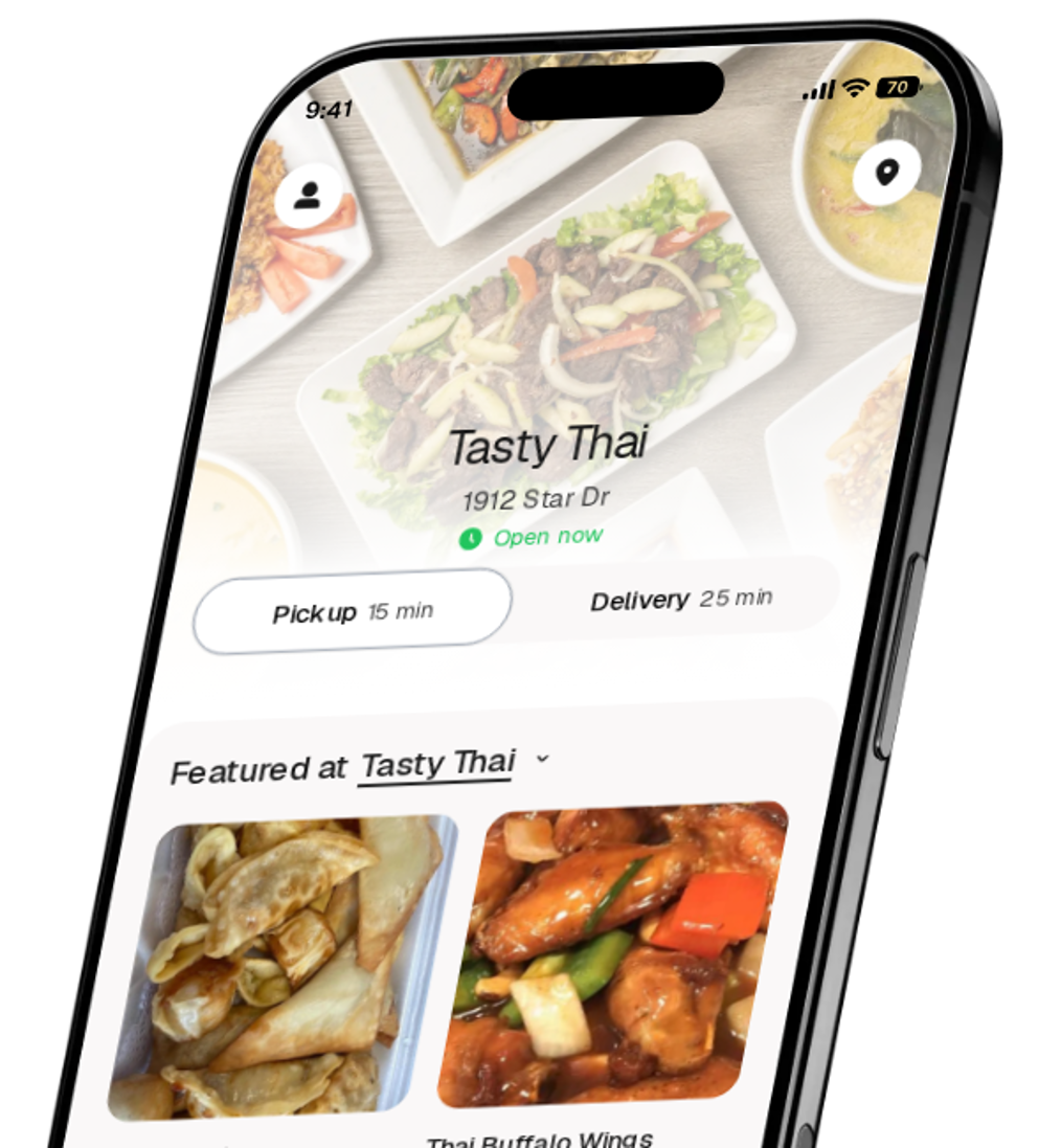 Tasty Thai app preview