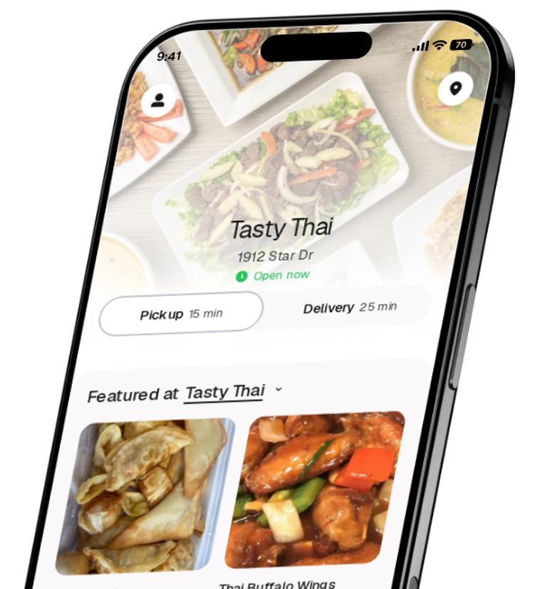 Tasty Thai app preview