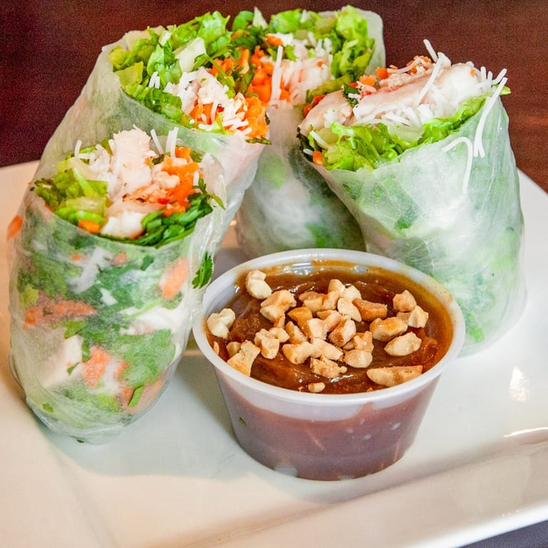 Savor Our Spring Rolls