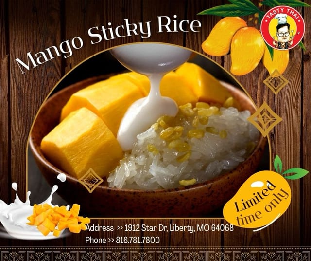 Sticky Rice with Mango.